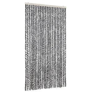 vidaXL Z&aacute;ves proti hmyzu, sivo čierno biely 100x220 cm, ženilka