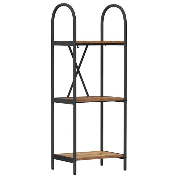 vidaXL Reg&aacute;l na knihy Star&eacute; drevo 40 x 30 x 109 cm Kompozitn&eacute; drevo