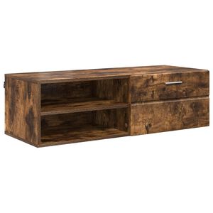 vidaXL Dreven&aacute; skrinka 100,5 x 39 x 30 cm Dymov&aacute; dub Kompozitn&eacute; drevo