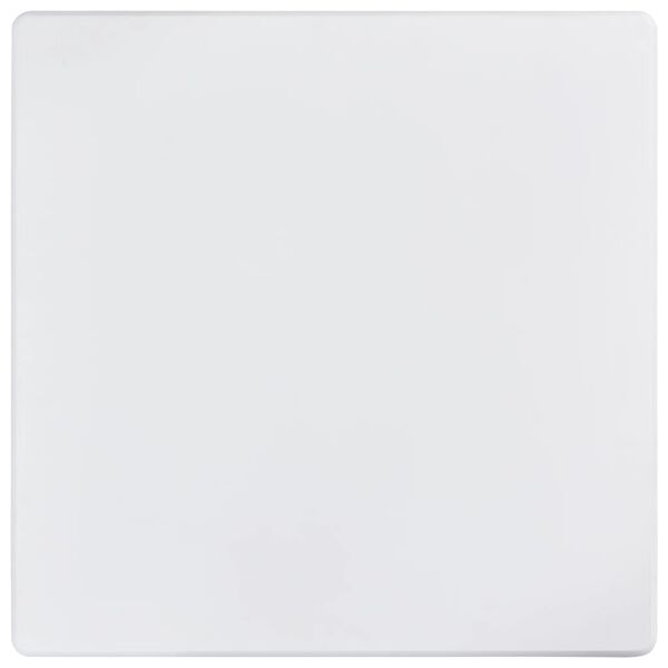 vidaXL Barov&yacute; st&ocirc;l biely 60x60x111 cm MDF