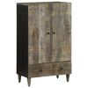 vidaXL Highboard 60x33x100 cm Masívne drevo Mango