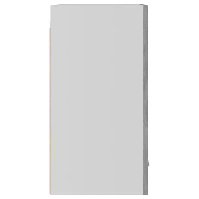 vidaXL Závesná skrinka, betónovo sivá 39,5x31x60 cm, kompozitné drevo