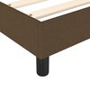 vidaXL Boxspring posteľ s matracom tmavohned&aacute; 140x200 cm l&aacute;tka