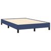 vidaXL Boxspring posteľ s matracom modr&aacute; 120x190 cm l&aacute;tka