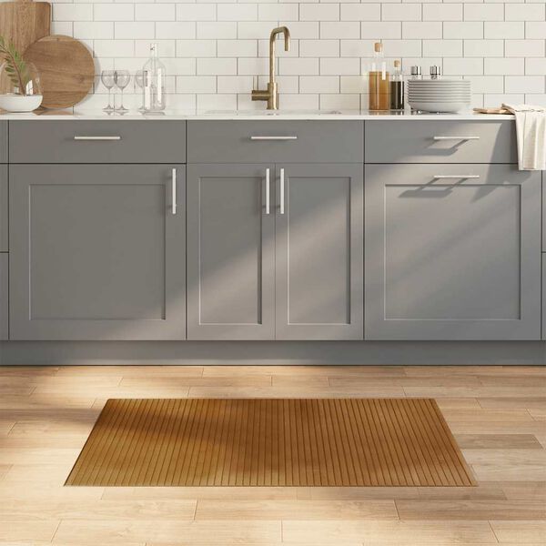 vidaXL Koberec obdĺžnikov&yacute; hned&yacute; 60x100 cm bambus