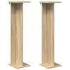 vidaXL Stojan na rastliny 2 pcs Sonoma dub 25 x 25,5 x 100,5 cm