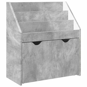 vidaXL Detsk&yacute; reg&aacute;l Bet&oacute;nov&aacute; &scaron;ed&aacute; 60 x 29,5 x 69 cm Kompozitn&eacute; drevo