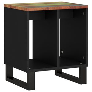 vidaXL Pr&iacute;ručn&yacute; stol&iacute;k 40x31x46 cm, ak&aacute;ciov&yacute; mas&iacute;v a kompozitn&eacute; drevo