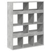 vidaXL Deliaca stena bet&oacute;nov&aacute; siv&aacute; 100x33x125,5 cm kompozitn&eacute; drevo