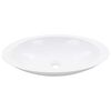 vidaXL Um&yacute;vadlo z miner&aacute;lneho/mramoroveho odliatku 59,3x35,1x10,7 cm biele