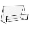 vidaXL 2-v-1 futbalov&aacute; odrazov&aacute; sieť 202x104x120 cm oceľ