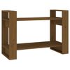vidaXL Knižnica/deliaca stena medov&aacute; 80x35x56,5 cm mas&iacute;vna borovica