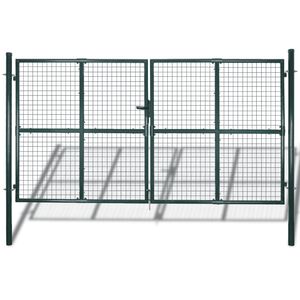 vidaXL Dvojkr&iacute;dlov&aacute; plotov&aacute; br&aacute;na 300x150 cm, pr&aacute;&scaron;kovo lakovan&aacute; oceľ