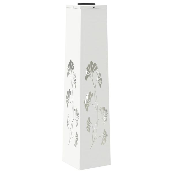 vidaXL Sol&aacute;rne LED svetlo na chodn&iacute;k 2 pcs Biela