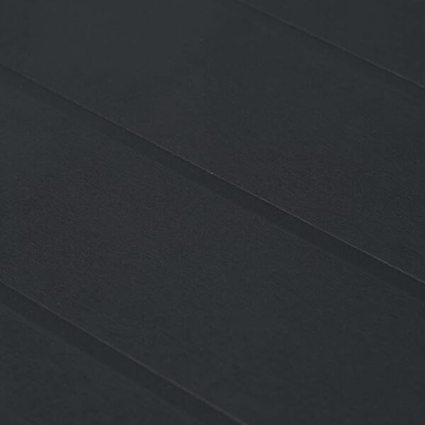 vidaXL Záhradný stôl plastový ratanový vzhľad 79x79x72 cm antracit