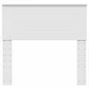 vidaXL Zadn&eacute; čelo Biela 90 cm Kompozitn&eacute; drevo