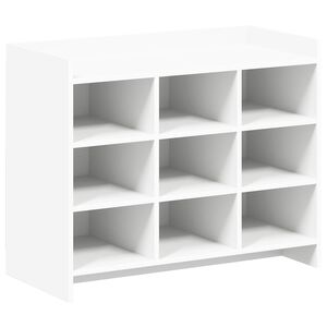 vidaXL Skriňa na top&aacute;nky Biela 85 x 39,5 x 70 cm Kompozitn&eacute; drevo