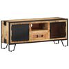 vidaXL TV skrinka 110x31x46 cm surov&eacute; mangovn&iacute;kov&eacute; drevo