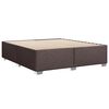 vidaXL Boxspring posteľ s matracom tmavohned&aacute; 180x200 cm l&aacute;tka