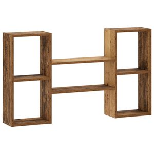 vidaXL N&aacute;stenn&aacute; polica Star&eacute; drevo 102 x 17 x 59 cm Kompozitn&eacute; drevo