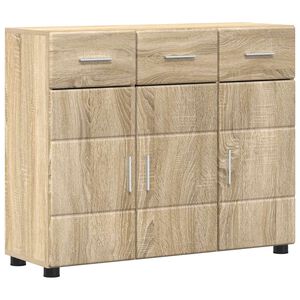 vidaXL Serv&iacute;rovacia skriňa FLORIN 88,5 x 30,5 x 73 cm Sonoma dub