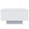 vidaXL Konferenčný stolík biely 55x55x31 cm kompozitné drevo