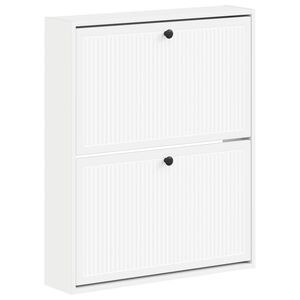 vidaXL N&aacute;stenn&yacute; botn&iacute;k EDE 71 x 17 x 86 cm Kompozitn&eacute; drevo Biela