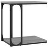 vidaXL Pr&iacute;ručn&yacute; stol&iacute;k siv&yacute; dub sonoma 50x35x52 cm spracovan&eacute; drevo