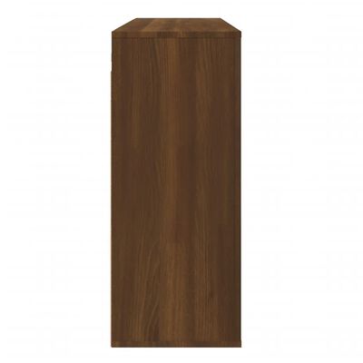 vidaXL Nástenná skrinka hnedý dub 80x33x80 cm spracované drevo