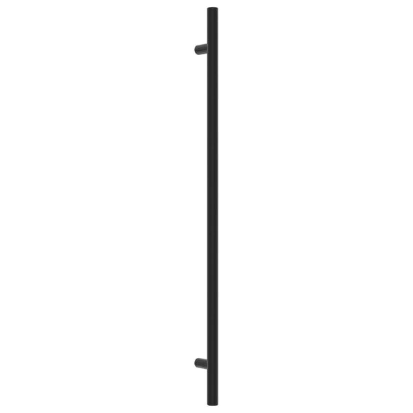 vidaXL Rukov&auml;te na skrinku 20 ks čierne 320 mm nehrdzavej&uacute;ca oceľ