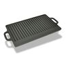 vidaXL Grilovacia platňa, liatina, obojstrann&aacute; 50x23 cm