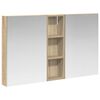 vidaXL Set kabinetov do k&uacute;peľne 3 ks 100 x 10,5 x 60,5 cm