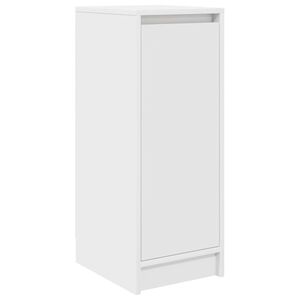 vidaXL Botn&iacute;k biely 29,5x34x76 cm kompozitn&eacute; drevo