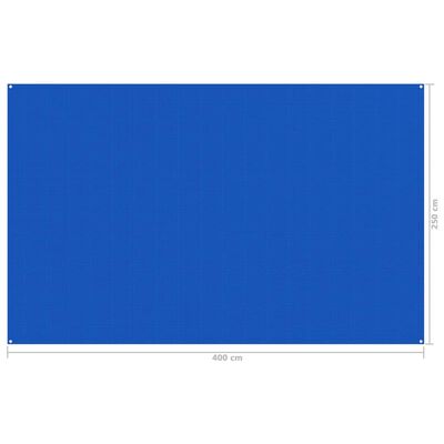 vidaXL Koberec do stanu 250x400 cm modrý
