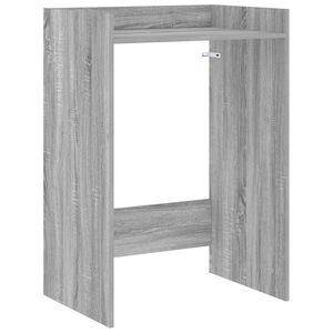 vidaXL Kabinet na pr&aacute;čku s &uacute;ložiskom Siv&yacute; Sonoma 67,5 x 48 x 97 cm