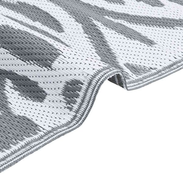 vidaXL Vonkajší koberec ARAKIL Svetlosivá 300 x 400 cm PP