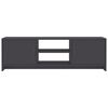 vidaXL TV skrinka sivá 120x30x37,5 cm drevotrieska