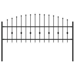 vidaXL Hrotov&aacute; br&aacute;na ASTEN 200 x 110 cm Čierna