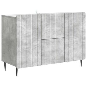 vidaXL Serv&iacute;rovacia skriňa so z&aacute;suvkou Bet&oacute;novo siv&aacute; 89 x 34,5 x 62 cm