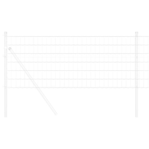 vidaXL Euro plot Strieborná 0.4 x 25 m