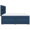 vidaXL Posteľn&yacute; r&aacute;m boxspring s matracom modr&yacute; 180x200 cm l&aacute;tka
