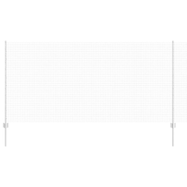 vidaXL Plot s podperou Strieborn&aacute; 1,2 x 10 m Oceľ