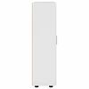 vidaXL Serv&iacute;rovacia skriňa Vysok&yacute; lesk bielej 55,5 x 29 x 103 cm