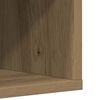 vidaXL Skrinka na topánky Artisan Dub 54x34x183 cm Engineered Wood