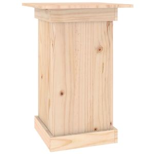 vidaXL Stojan na kvetiny 40x40x60 cm mas&iacute;vna borovica