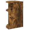 vidaXL Koncov&yacute; st&ocirc;l Dymov&aacute; dub 39,7 x 39,7 x 60 cm Kompozitn&eacute; drevo