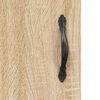 vidaXL Vysoká skrinka dub sonoma 69,5x34x180 cm spracované drevo