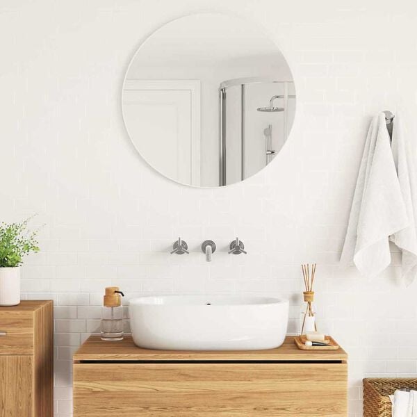 vidaXL Subway dlažba 10 pcs Biela 29.4 x 21.4 cm Polyuretán a PET