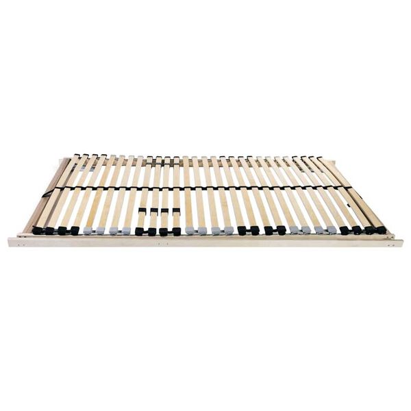 vidaXL Lamelový rošt Hnedá 120 x 190 cm Možno dubové drevo