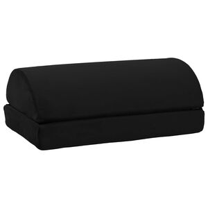 vidaXL 44 x 29 x 17 cm Pevn&yacute; PU pena Čierna